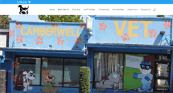 Desktop Screenshot of camberwellvet.com.au